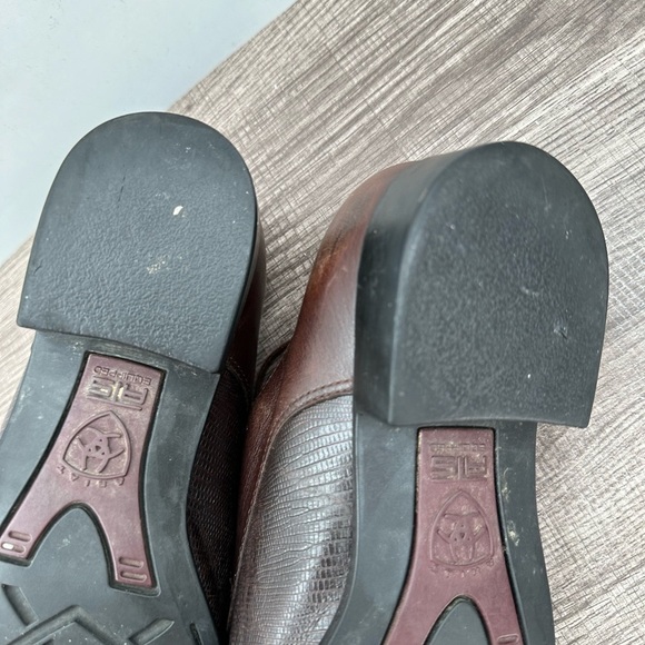 ARIAT JAMIE LEATHER lace equestrian oxford. 7.5 - Picture 8 of 10